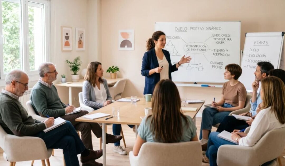 Cursos, talleres y acompañamiento en duelo: entender tu proceso también es parte de sanar